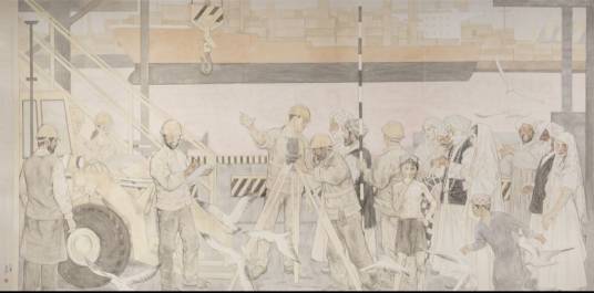 建设中的巴基斯坦瓜达尔港