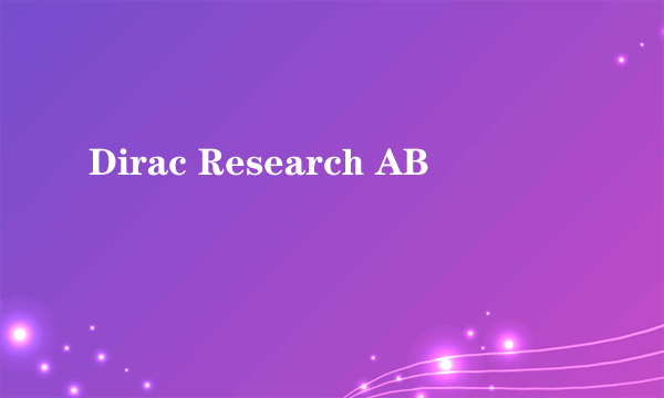 Dirac Research AB