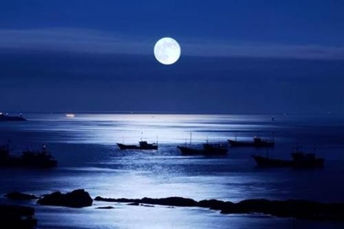 江天一色无纤尘皎皎空中孤月轮是什么意思