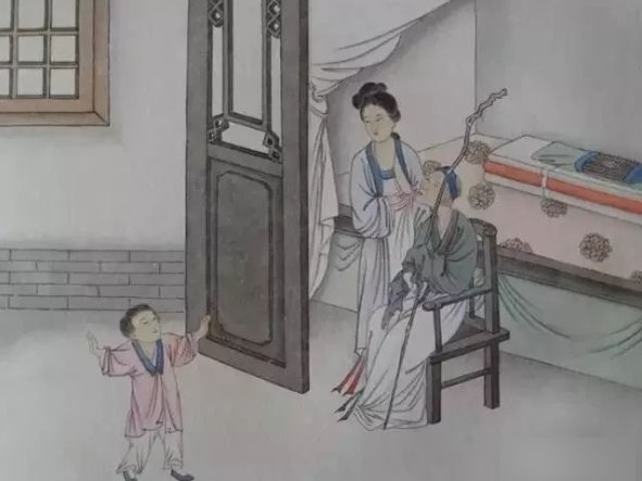 岁末到家古诗带拼音