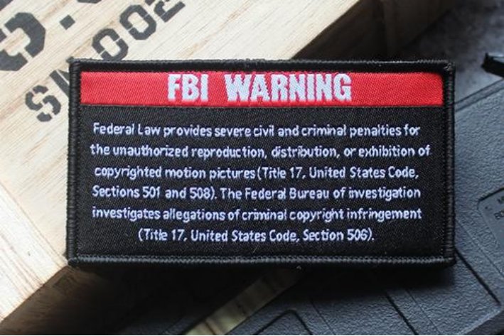 fbi warning是什么意思啊