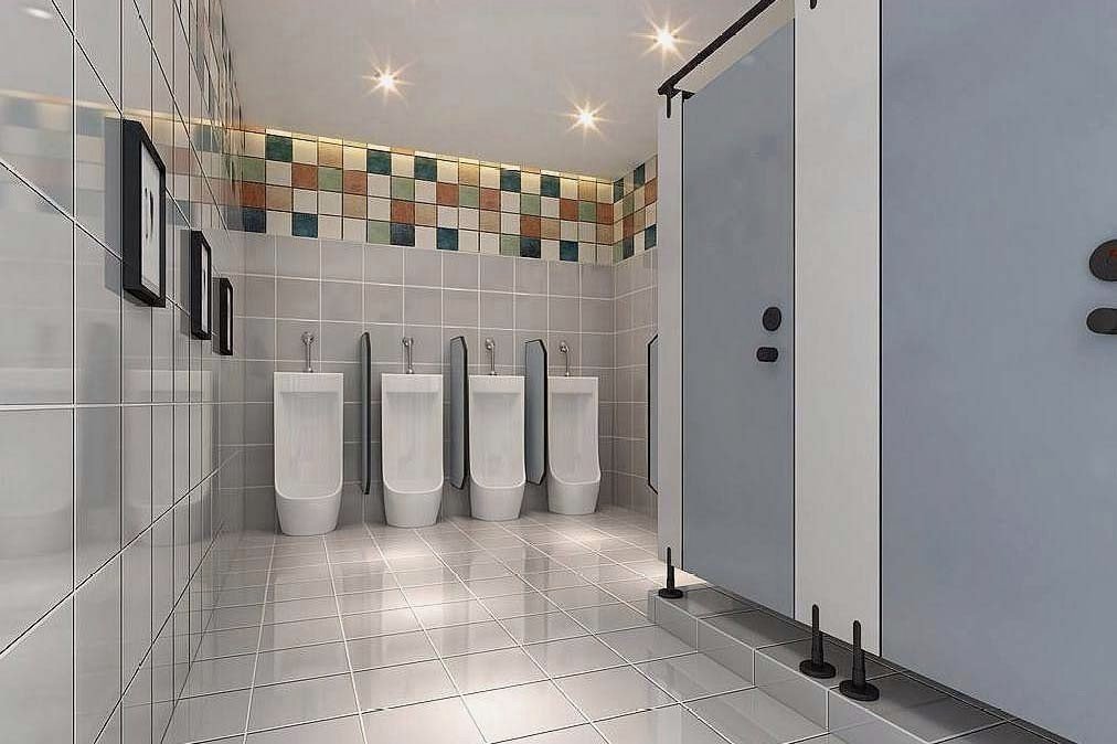 日本居酒屋男厕地板上总是尿流满地臭气冲天要怎么解决