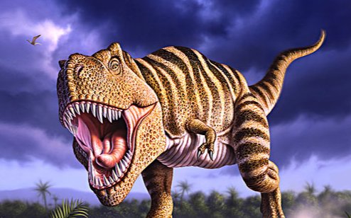 霸王龙怕不怕镰刀龙?